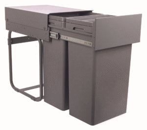 integrated recycling bin