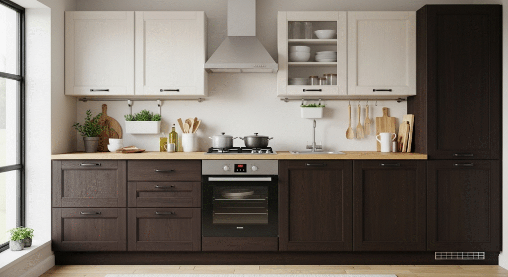 dark-brown-kitchen-cabinets