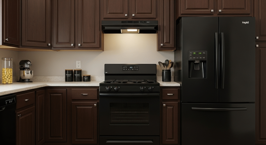 dark-brown-kitchen-cabinets